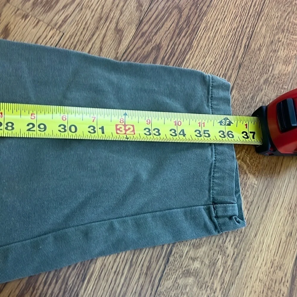 Free People Margate Pleated High‎ Waist Paper Bag Boho Trouser Sugar Kelp Green